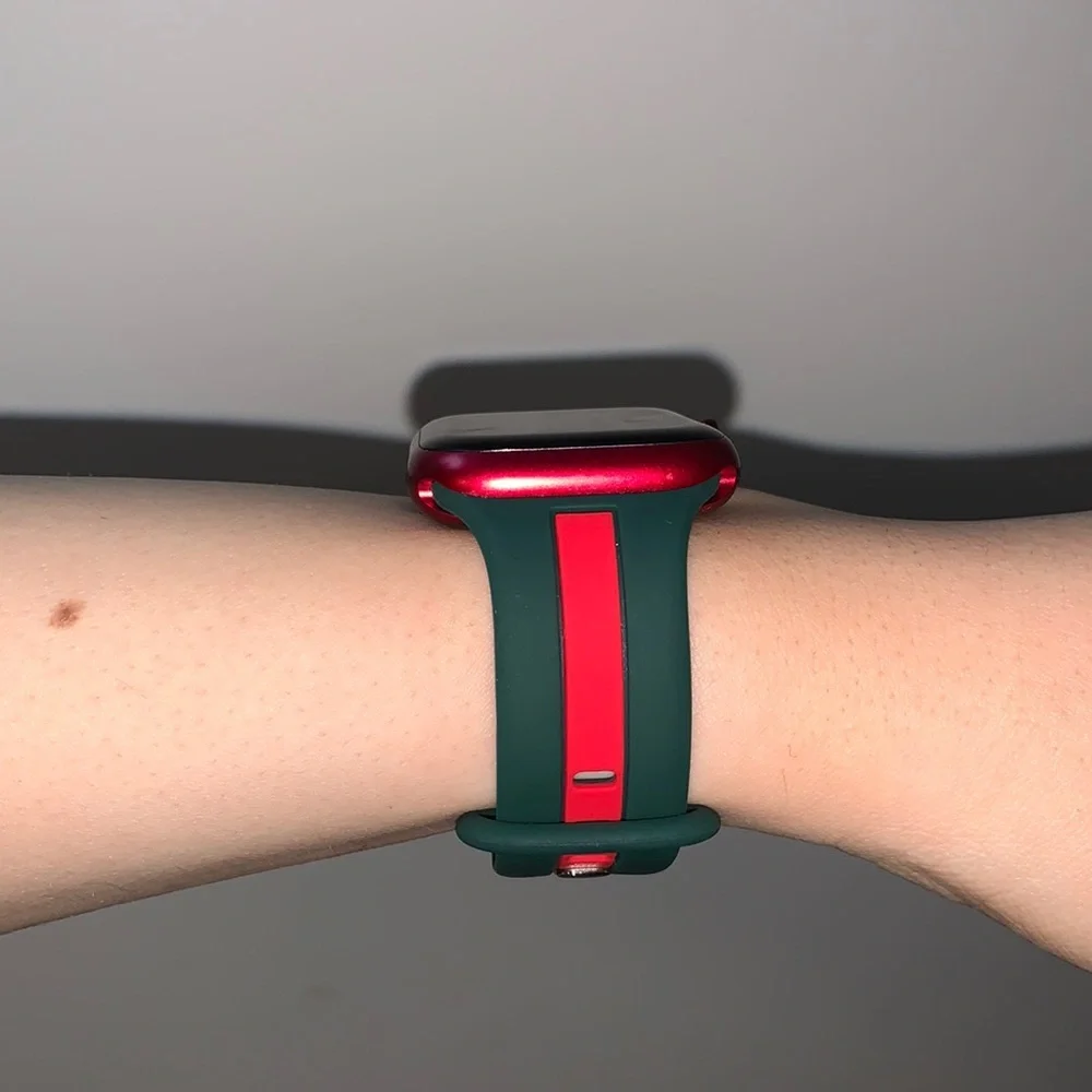 Striped Brand Signature Color Watch Band